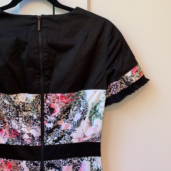 French Connection Mineral Pool multicolored mini dress sz 6 US - Picture 8 of 15